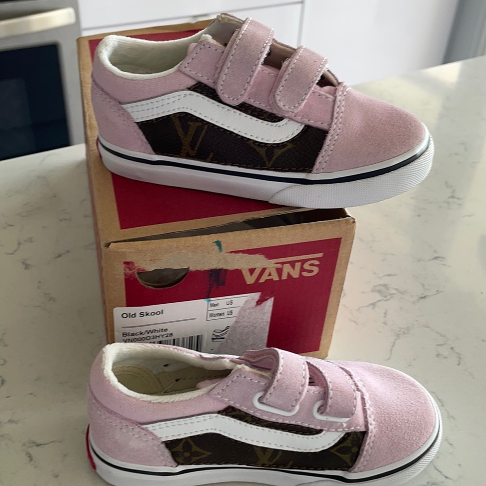 COPY - Custom Toddler Vans x LV